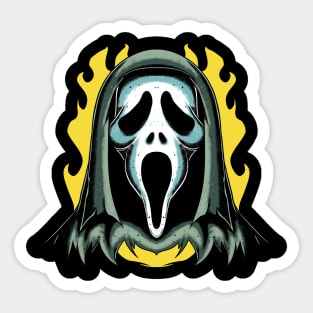 Mask Ghost Sticker